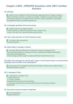 Chapter 4 BSG &vert; UPDATED Questions with 100&percnt; Verified&NewLine;Answers