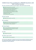 CUSECO Exam Prep&colon; Certified US &vert; UPDATED Questions with&NewLine;100&percnt; Verified Answers