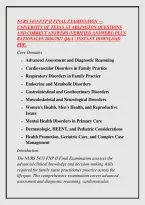 Nurs 5433 Fnp Ii Final Examination &mdash; &NewLine;University Of Texas At Arlington Questions &NewLine;And Correct Answers &lpar;Verified Answers&rpar; Plus &NewLine;Rationales 2026&sol;2027 Q&A &vert; Instant Download &NewLine;Pdf&period;