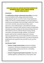 Ncidq Idfx Exam Full Package Questions Answers And Rationales