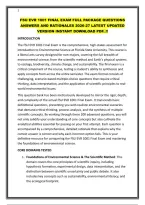 Fsu Evr 1001 Final Exam Full Package Questions Answers And Rationales 2026-27