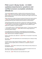 PGA Level 3 Study Guide 3&period;0 &vert; Complete Exam Preparation and Practice Questions 2026