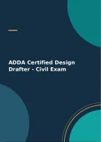ADDA Certified Design Drafter - Civil Exam