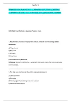 Hmems80 Final Portfolio &mdash; Complete Study - Exam Questions &NewLine;Latest Edition 2026 &ndash; 2027  Version Solved Questions & Answers