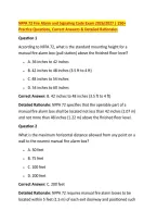NFPA 72 Fire Alarm and Signaling Code Exam 2026&sol;2027 &vert; 250&plus; &NewLine;Practice Questions&comma; Correct Answers & Detailed Rationales 