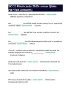 SOCE Flashcards 2025 review Q&As &lpar;Verified Answers&rpar;