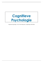 Volledige Samenvatting van Cognitieve Psychologie &vert; KU Leuven &vert; 2025-2026