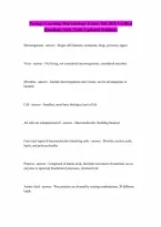 Portage Learning Microbiology Exams Questions and Answers 100 Verified and Updated 2026 Verified Questions with 100 Correct Answers Graded A