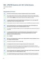 BSG &ndash; UPDATED Questions with 100&percnt; Verified Answers&NewLine;