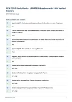 ISFM FSVO Study Guide &ndash; UPDATED Questions with 100&percnt; Verified&NewLine;Answers