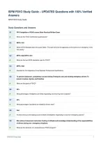 ISFM FSVO Study Guide &ndash; UPDATED Questions with 100&percnt; Verified&NewLine;Answers
