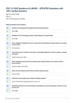 FSS 110 FAE Questions &lpar;ILLINOIS&rpar; &ndash; UPDATED Questions with&NewLine;100&percnt; Verified Answers