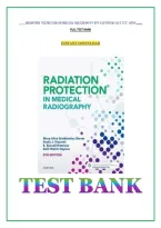 Test Bank-Radiation Protection in Medical Radiography 8th Edition Sherer