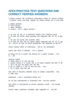 3P Exam Study Apea Questions And Correct Verified Answers