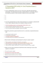 IT Essentials &lpar;ITE v6&period;0&rpar; A&plus; Certification Practice Exam 2 &vert; Questions and Answers &vert; 2027 Study Guide