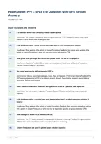 HealthStream&colon; PPE &ndash; UPDATED Questions with 100&percnt; Verified&NewLine;Answers