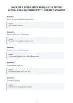 Nace Cip 2 Study Guide Frequently Tested&NewLine;Actual Exam Questions With Correct Answers