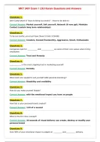 MKT 3401 Exam 1 LSU Karam Questions and Answers