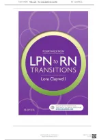Test Bank For Lpn To Rn Transitions&comma; 4Th Edition By Claywell&NewLine;