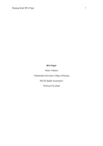 NR302 RUA Paper Health Assessment Insights & Reflections &vert; Nursing Assignment Study Guide &vert; 2026