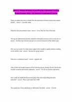 STOTT Pilates Written Exam 100 Correct Answers Real Exam Format 20262027 Updated 2026