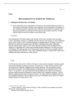 THEO 360&vert;WEEK 4 - METANARRATIVE OF SCRIPTURE TEMPLATE With complete solution&vert; Updated &vert; 100&percnt; correct &vert; Liberty University