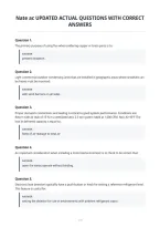 Nate Ac Updated Actual Questions With Correct&NewLine;Answers
