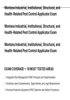 Montana Industrial&comma; Institutional&comma; Structural&comma; and Health-Related Pest Control Applicator Exam UPDATED QUESTIONS AND CORRECT ANSWERS WITH RATIONALES&period;pdf&NewLine;&NewLine;
