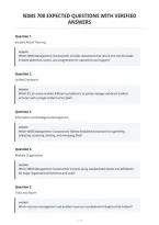 Nims 700 Expected Questions With Verified&NewLine;Answers&NewLine;