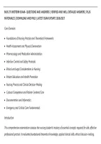 Nur 211 Midterm Exam&ndash; Questions And Answers &vert; Verified And Well Detailed Answers &vert; Plus&NewLine;Rationales &vert; Download And Pass &vert; Latest Exam Update 2026&sol;2027