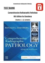 TEST BANK - Comprehensive Radiographic Pathology 8th Edition by Eisenberg Chapters 1 - 12&comma; Complete    