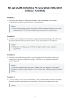 Nr 228 Exam 2 Updated Actual Questions With&NewLine;Correct Answers