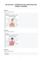 Nr 324 Exam 1 Updated Actual Questions And&NewLine;Correct Answers