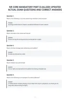 Nr Core Mandatory Part Ii &lpar;Allied&rpar; Updated&NewLine;Actual Exam Questions And Correct Answers