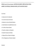 H&R Block Income Tax Course Assessment&ndash; Questions And Answers &vert; Verified And Well Detailed&NewLine;Answers &vert; Plus Rationales &vert; Download And Pass &vert; Latest Exam Update 2026&sol;2027