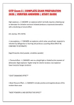 Citp Exam 5 &vert; Complete Exam Preparation&NewLine;2026 &vert; Verified Answers &vert; Study Guide&NewLine;