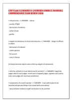 Citp Exam 4 &vert; Graded A&plus; &vert; Verified Correct Answers &vert;&NewLine;Comprehensive Exam Review 2026