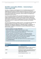ISO 9001 Lead Auditor PECB Examen Samenvatting &vert; Complete Voorbereiding