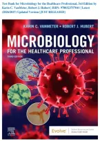 Test Bank for Microbiology for the Healthcare Professional&comma; 3rd Edition by Karin C&period; VanMeter&comma; Robert J&period; Hubert &vert; ISBN&colon; 9780323757041 &vert; Latest &lpar;2026&sol;2027&rpar; Updated Version &lbrace;JUST RELEASED&rcub;