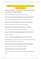 CS6515 Study Guide Questions with Verified&NewLine;Correct Answers