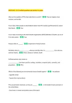 ENVR 1402 - CH&period; 8 verified questions and solution A&plus; grade