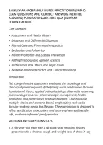 Barkley Aanpcb Family Nurse Practitioner &lpar;Fnp-C&rpar;&NewLine;Exam Questions And Correct Answers &lpar;Verified&NewLine;Answers&rpar; Plus Rationales 2026 Q&A &vert; Instant&NewLine;Download Pdf&period;