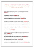 Florida Dental Laws And Rules Exam  Latest 2026 Actual Questions &NewLine;And Verified Answers &lpar;Latest 2026 &sol; 2027 Update&rpar; A&plus; Grade 100&percnt; &NewLine;Guarantee Verified By Experts