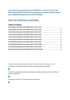 Texas Nursing Jurisprudence Exam ALL VERSION V1 1&comma;2&comma;3&comma;4&comma;5&comma;6&comma;7&comma;8&comma;9&comma;10 100&percnt; REAL AND AUTHENTIC EXAM with Accurate Questions and Answers &lpar;Verified Answers&rpar; &vert;Latest &lpar;2026&sol;2027&rpar; Updated Version &lbrace;JUST RELEASED&rcub;