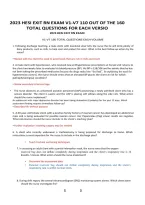 HESI RN Exit Exam Study Guide&colon; Practice Questions&comma; Correct Answers & Detailed Rationales