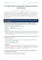 CLG 0010 & CLG 001 DOD GOVERNMENTWIDE COMMERCIAL CARD ACTUAL EXAM 2026&sol;2027 &vert; Defense Acquisition University &vert; Package Deal &vert; Updated Verified Answers &vert; Pass Guaranteed - A&plus; Graded
