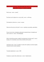AMCA EKG Practice Test Question and answers correctly solved 2026 QUESTIONS AND ANSWERS RATED A LATEST UPDATE 2026