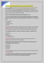 Comprehensive Pharmacology & Nursing Practice Study Guide &lpar;2026&ndash;2027&rpar;