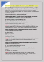 Continuing Nursing Education &lpar;CNE&rpar; Practice Questions&comma; Answers & Study Guide for Nurses