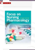 Focus on Nursing Pharmacology 7th Edition by Amy Karch &vert; Verified Test Bank &vert; NCLEX-Style Questions & Answers &vert; All Chapters Included